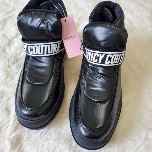 Juicy Couture Veronica Black Winter Boots | 10M - Picture 2 of 8